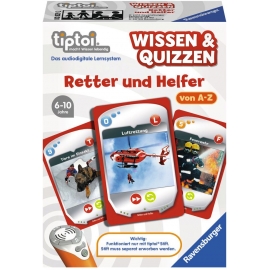 Ravensburger Spiel - tiptoi - Wissen und Quizzen: Retter und Helfer