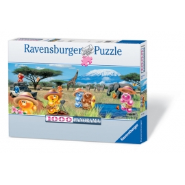 Ravensburger Puzzle - Auf Safari!, 1000 Teile