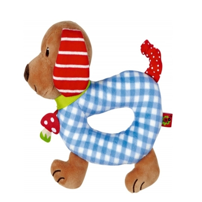 Die Spiegelburg - Baby Glück - Ringrassel Hündchen