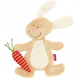 sigikid - Das Schnuffeltuch - Aktiv-Kuscheltuch Hase
