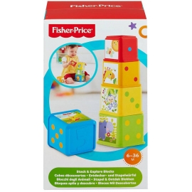 Fisher Price® - Bunte Stapelwürfel