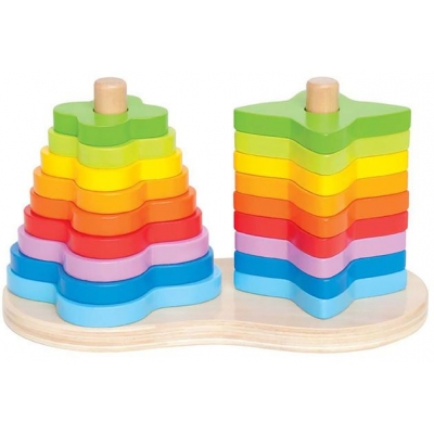 Hape - Regenbogen Steckspiel