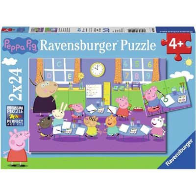 Ravensburger Spiel - Peppa in der Schule, 24 Teile