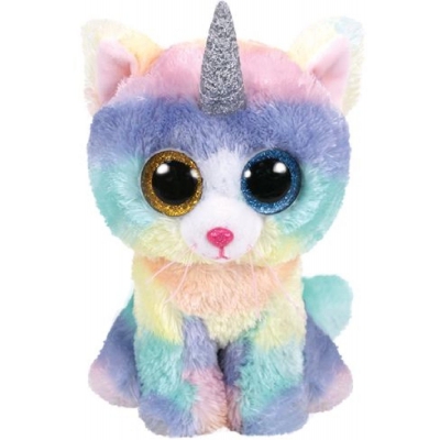 Ty Plüsch - Beanie Boos regular - Heather, Katze mit Horn 15cm