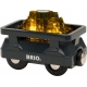 BRIO Bahn - Goldwaggon mit Licht