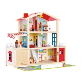 Hape Puppen-Villa
