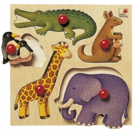 Puzzle Zoo, 5 Teile