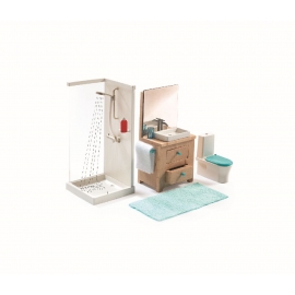 Djeco - Puppenhaus - The bathroom