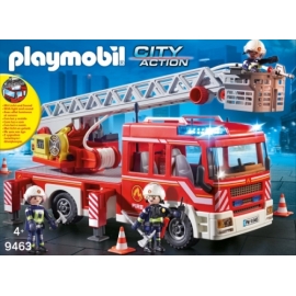 PLAYMOBIL 9463 Feuerwehr-Leiterfahrzeug