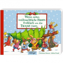 Oetinger - Wenn sieben weihnachtliche Hasen fröhlich um die Tanne rasen