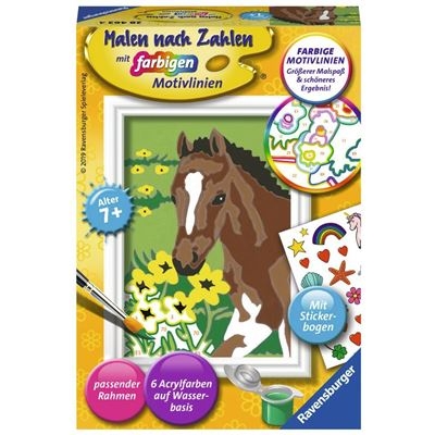 Ravensburger Spiel - Malen nach Zahlen - Fohlen