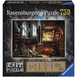 Ravensburger Puzzle - EXIT Im Drachenlabor, 759 Teile