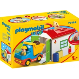 Playmobil 70184 LKW mit Sortiergarage