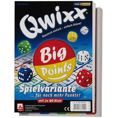 Nürnberger Spielkarten - Qwixx Big Points