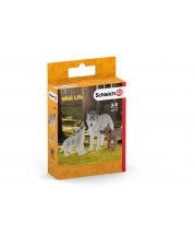 Schleich - Wild Life - Wolfsmutter mit Welpen