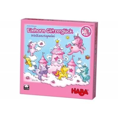 Haba Einhorn Glitzerglück ? Wolkenstapelei