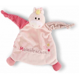 NICI - My First NICI - Schmusetuch Einhorn Stupsi Meinhörnchen