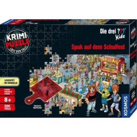 Kosmos Krimipuzzle ??? Kids 200 T. / Spuk auf dem Schulfest