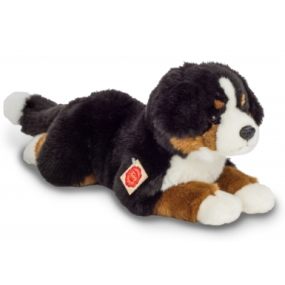 Teddy Hermann Berner Sennehund liegend, 40 cm