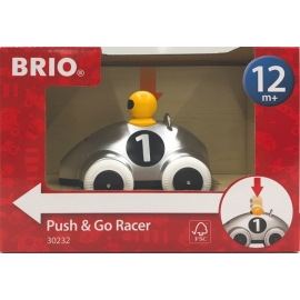BRIO Push & Go Rennwagen Silber D