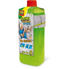 SES Creative - Schleim Blaster Nachfüllpack - Grün fluoreszierend 750 ml