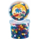 HAMA Bügelperlen Maxi - Dose Vollton Mix 600 Perlen (7 Farben)