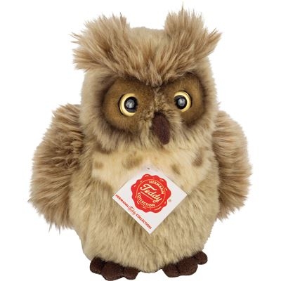 Teddy-Hermann - Eule graubraun 17 cm