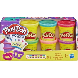 Hasbro - Play-Doh - Glitzerknete