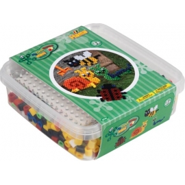 HAMA Maxi Perlen Dose Garten mit 600 Perlen