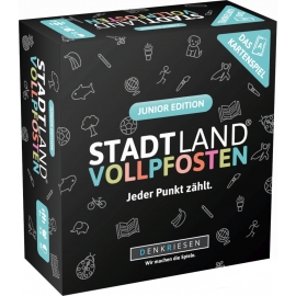 STADT LAND VOLLPFOSTEN: Das Kartenspiel _  Junior Edition