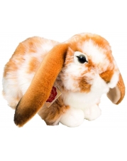 Teddy-Hermann - Bauernhof - Hase sitzend hellbraun-weiß gescheckt 30 cm