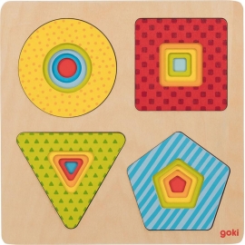 GoKi Schichtenpuzzle Formen