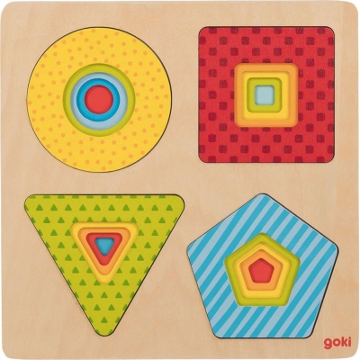 GoKi Schichtenpuzzle Formen