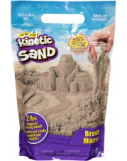 Spin Master Kinetic Sand Colour Bag Braun 907 Gramm