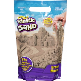 Spin Master Kinetic Sand Colour Bag Braun 907 Gramm