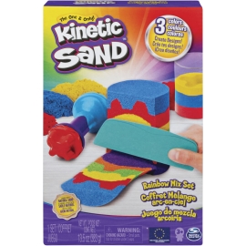 Spin Master Kinetic Sand Rainbow Mix Set 423 Gramm