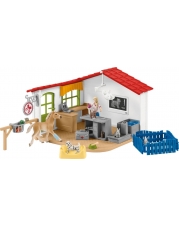 Schleich Farm World 42502 Tierarzt-Praxis mit Haustieren