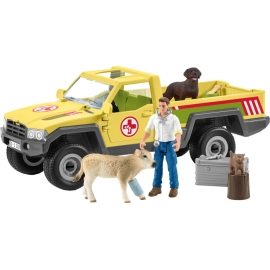 Schleich Farm World 42503 Tierarztbesuch auf dem Bauernhof