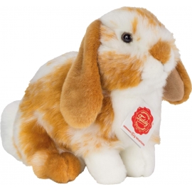 Teddy-Hermann - Hase sitzend hellbraun/weiß gescheckt 20 cm