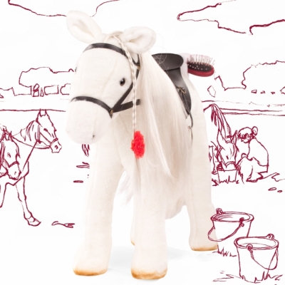 Kämmpferd Lipizzaner 