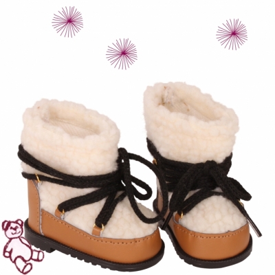 Fellboots braun Gr. M/XL 