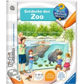 Ravensburger 32920 tiptoi® Wieso? Weshalb? Warum? Entdecke den Zoo