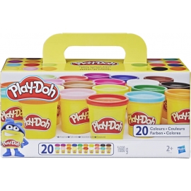 Hasbro A7924EUC Play-Doh Super Farbenset (20er Pack)