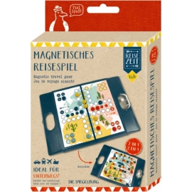 Die Spiegelburg - Reisezeit Kids - Magnetisches Reisespiel Ludo & Leiterspiel
