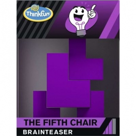 ThinkFun - Fifth Chair - Brainteaser mit fünf kleinen Stühlen