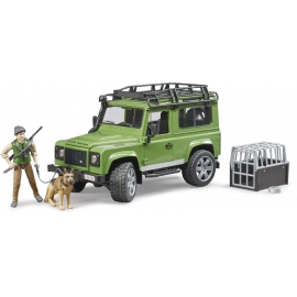 Bruder - Land Rover Defender Station Wagon mit Förster und Hund