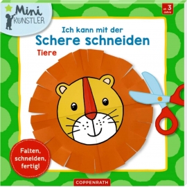 Coppenrath Verlag - Mini-Künstler - Ich kann mit der Schere schneiden, Tiere
