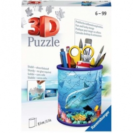 Ravensburger Spiel - 3D Puzzle - Utensilo Unterwasserwelt, 54 Teile