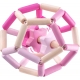 Schmidt Spiele - Selecta - Sternentanz rosa, Greiflingsball, 11,5 cm
