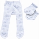 Heless - Puppen-Strumpfhose mit Söckchen Eiskristalle, Gr. 28-35 cm